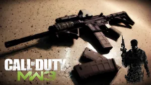 Call Of Duty Modern Warfare 3 Assault Rifle Wallpaper