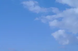 Calm And Beautiful Blue Sky Wallpaper