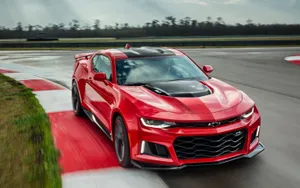 Camaro Muscle Cars Red Addition Wallpaper