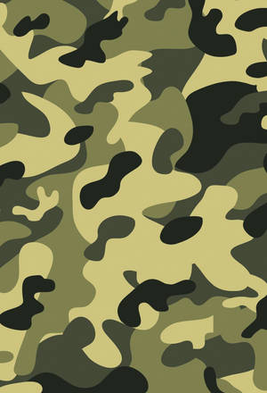 Camo Graphic Green Wallpaper