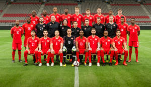 Canada National Football Team Group Shot Wallpaper