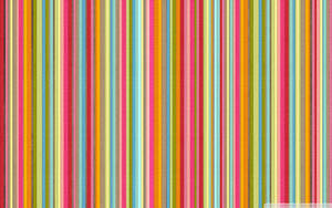 Candy Colored Striped Wallpaper