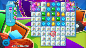 Candy Crush Saga Soda Version Game Wallpaper