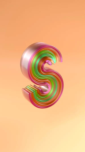 Candy S Alphabet Wallpaper