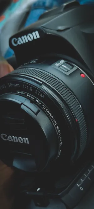 Canon Dslr Camera Contours Wallpaper