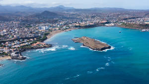 Cape Verde Aerial Shot Wallpaper