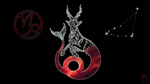 Capricorn Goat Constellation Wallpaper