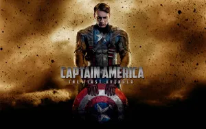 Captain America Dual Screen The First Avenger Wallpaper