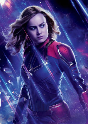 Captain Marvel Galaxy 4k Marvel Iphone Wallpaper