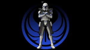 Captain Rex Blaster Pistols Wallpaper