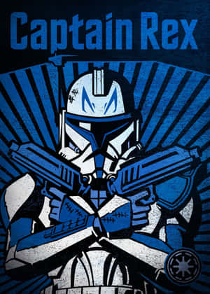 Captain Rex Protector Of The Galaxy Wallpaper