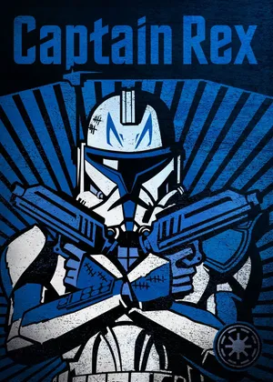 Captain Rex Protector Of The Galaxy Wallpaper