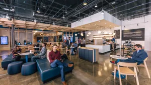 Caption: A Busy Day At Capital One Café Wallpaper