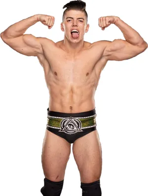 Caption: American Wrestler Sammy Guevara In The Ring Wallpaper