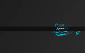 Caption: Arch Linux Desktop Wallpaper Wallpaper
