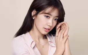 Caption: Captivating Korean Girl In Casual Attire Wallpaper