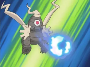 Caption: Dusclops Unleashing Will-o-wisp Power Wallpaper