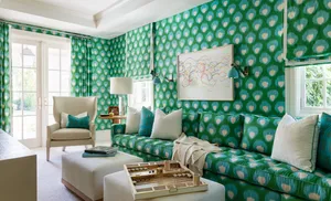 Caption: Enthralling Colors Of Bukhara Interior Design Wallpaper