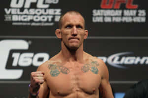 Caption: Gray Maynard In Action Stance Wallpaper