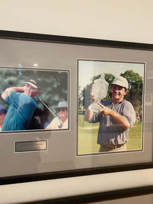 Caption: Greg Chalmers In Action On The Course Wallpaper