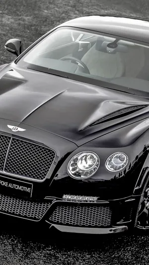 Caption: Luxurious Bentley-iphone Combo Wallpaper