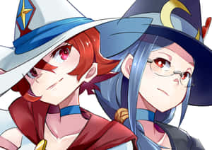 Caption: Magical Learning With Shiny Chariot - Little Witch Academia Wallpaper