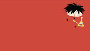 Caption: Mirmo De Pon And Yashichi Minimalist Manga Artwork Wallpaper