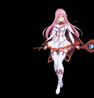 Caption: Redo Of Healer Featuring Princess Flare Wallpaper