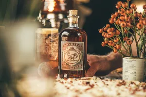 Caption: Refreshing Monkey 47 Gin Cocktail On A Warm Summer Day Wallpaper