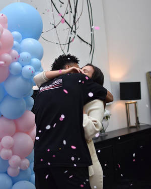 Caption: Star Striker Ollie Watkins In Action Wallpaper