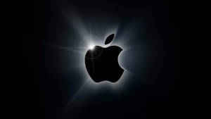 Caption: Stunning Backlit Apple Logo In 4k Wallpaper