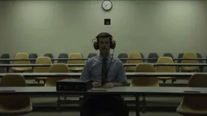 Caption: Unforgettable Scenes From The Mindhunter Series Wallpaper