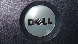 Caption: Vintage Dell Logo Wallpaper