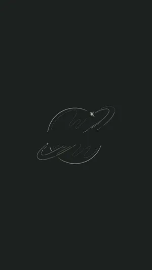 Captivating Abstract Geometric Pattern Of Black And White Wallpaper