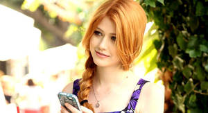 Captivating Katherine Mcnamara In Hd Wallpaper