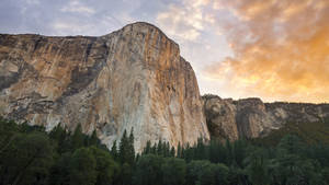 Captivating Landscape Of Yosemite National Park Wallpaper