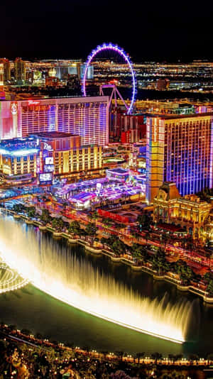 Captivating Las Vegas Phone Wallpaper Wallpaper