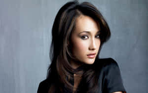 Captivating Maggie Q Wallpaper Wallpaper