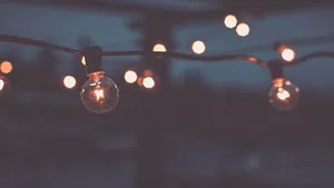 Captivating Night Light Illumination Wallpaper