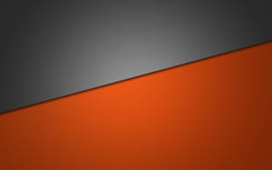 Captivating Orange And Gray Abstract Art Wallpaper