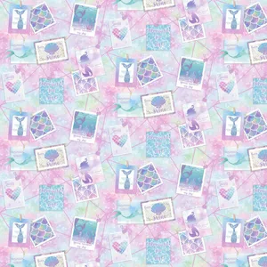 Captivating Shimmer: Mermaid Glitter Magic Wallpaper