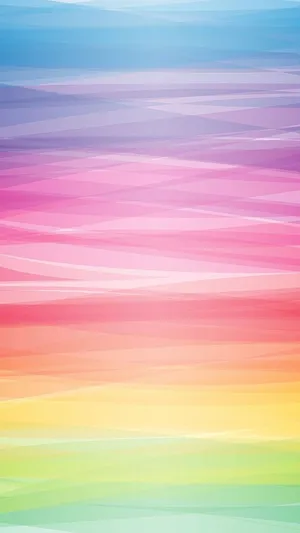 Capture The Beauty Of A Pastel Rainbow With This Breathtaking Iphone Wallpaper. Wallpaper