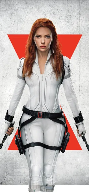 Capture The Power Of The Black Widow Iphone With Its Sleek Design And Advanced Technology Wallpaper