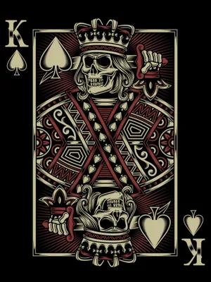 Card King Iphone Wallpaper
