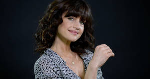 Carla Gugino Stunning Hair Wallpaper