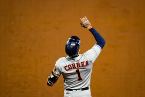 Carlos Correa At Truist Park Wallpaper