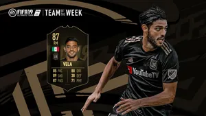 Carlos Vela Fifa 19 Stats Wallpaper