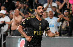 Carlos Vela Los Angeles Fc Sweating Wallpaper