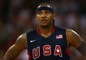 Carmelo Anthony Usa Basketball Team Wallpaper