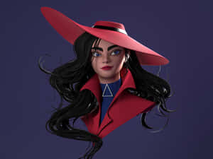 Carmen Sandiego On The Move. Wallpaper